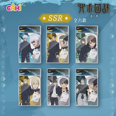 THẺ BÀI Jujutsu Kaisen -Clear Card Collection - (EAKI) PACK CARD CHÍNH HÃNG
