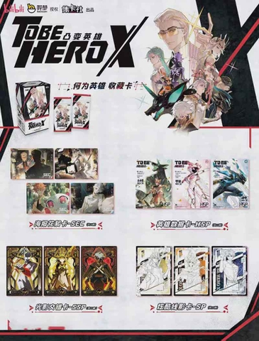 THẺ BÀI To Be Hero X - Card Collection - Trading Card (CardFun) PACK CARD CHÍNH HÃNG