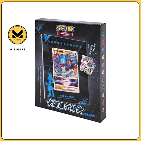 THẺ BÀI Pokemon TCG Simplified Chinese Sword & Shield - Card Display Set: Lucario - Booster Pack (Cayou) PACK CARD CHÍNH HÃNG