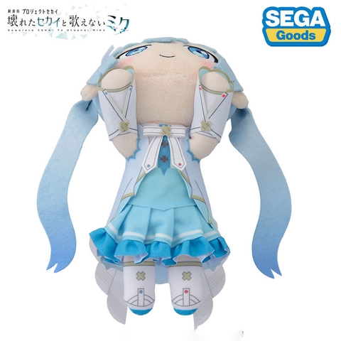 Bông Hatsune Miku - Gekijouban Project Sekai Kowareta Sekai to Utaenai Miku - Nesoberi (SEGA FAVE) Plushie CHÍNH HÃNG