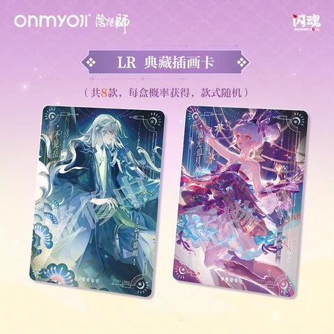 THẺ BÀI Onmyoji Thận Lâu Thâm Bí Lục - Trading Cards (Shining Soul) PACK CARD CHÍNH HÃNG