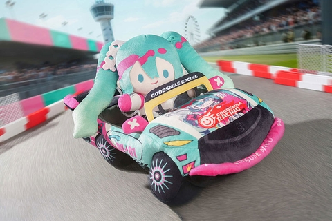 [PRE ORDER] Bông Hatsune Miku - GT Racing Ver. 2025 - Huggy Doll Plushie (Good Smile Racing) BÔNG CHÍNH HÃNG