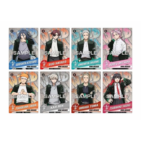 THẺ BÀI WIND BREAKER Vol.2 - Clear Cards Collection (Ensky) PACK CARD CHÍNH HÃNG