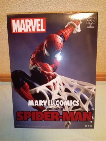 MÔ HÌNH Spider-Man - Marvel Comics - Luminasta (SEGA) FIGURE CHÍNH HÃNG
