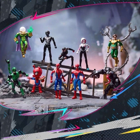 MÔ HÌNH Blind Box Spider-Man Galaxy Version 05 - Marvel Hero (Blokees) Model Kit CHÍNH HÃNG