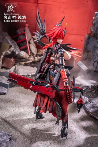 MÔ HÌNH Wolf-Mastiff Force Karas Samurai - 1/9 Action Figure (AniMester) FIGURE CHÍNH HÃNG