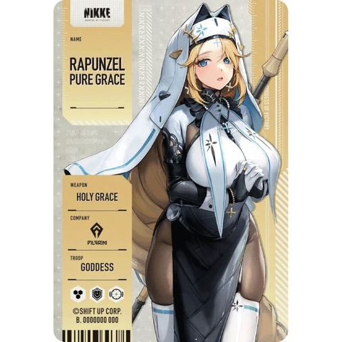 THẺ BÀI Goddess Of Victory: Nikke - Metallic Pass Collection Ver. 3  (Bandai) PACK CARD CHÍNH HÃNG