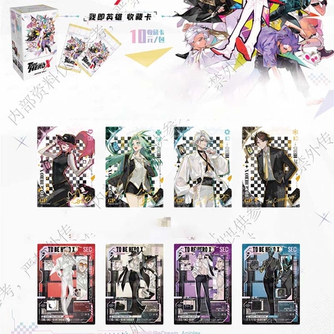 THẺ BÀI To Be Hero X - Cards Acrylic Collection (CardFun) PACK CARD CHÍNH HÃNG