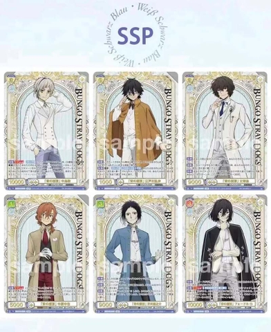 THẺ BÀI Bungo Stray Dogs - Weiss Schwarz Blau (Bushiroad) PACK CARD CHÍNH HÃNG