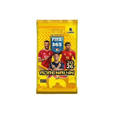THẺ BÀI Bóng Đá FIFA 365 PANINI ADRENALYN XL 2026 (ADRENALYN) PACK CARD CHÍNH HÃNG