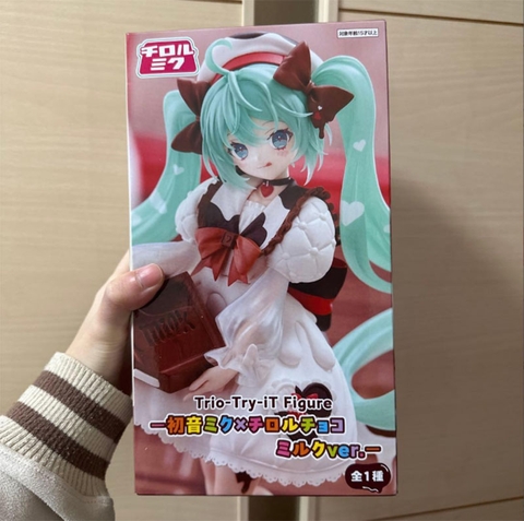 MÔ HÌNH Hatsune Miku - Milk ver - Piapro - Hatsune Miku x Tirol Chocolate - Trio-Try-iT (FuRyu) FIGURE CHÍNH HÃNG