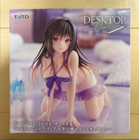 MÔ HÌNH Kotegawa Yui - To LOVEru Darkness - Desktop Cute - Room Wear Ver. (Taito) FIGURE CHÍNH HÃNG