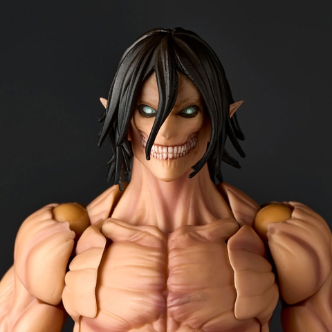 [PRE ORDER] MÔ HÌNH Eren Kyojin - Attack on Titan - Amazing Yamaguchi, Revoltech (NR057) (Kaiyodo) ACTION FIGURE CHÍNH HÃNG