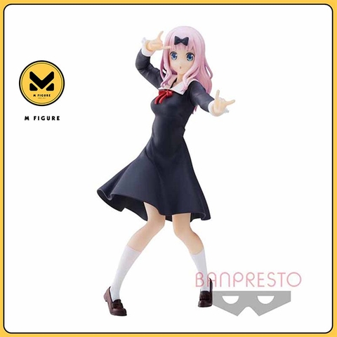 MÔ HÌNH Fujiwara Chika - Kaguya-sama wa Kokurasetai?: Tensai-tachi no Ren'ai Zunousen - Kyunties (Bandai Spirits) FIGURE CHÍNH HÃNG