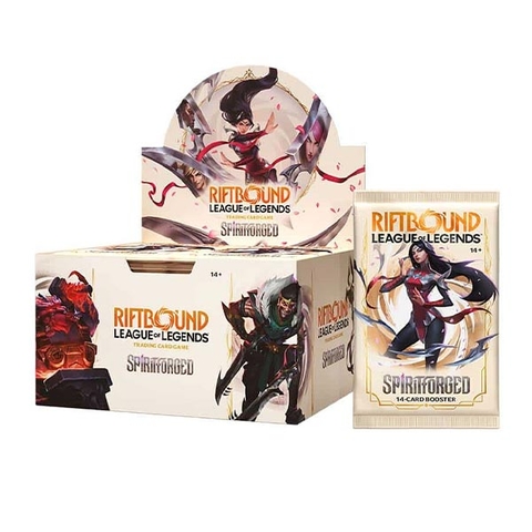 THẺ BÀI Liên Minh Huyền Thoại - Riftbound: Spiritforged - Booster Box - League of Legends TCG/Card Game (Riot Games) CARD CHÍNH HÃNG