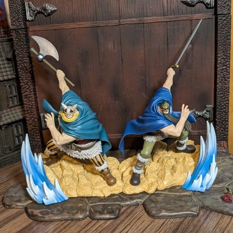 MÔ HÌNH Akaoni no Broggy - One Piece - Senkou Zekkei (Bandai Spirits) FIGURE CHÍNH HÃNG