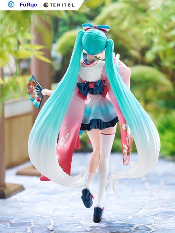 MÔ HÌNH Hatsune Miku - Piapro Characters - Tenitol - Tenitol Neo Tokyo Series - Kimono (FuRyu) FIGURE CHÍNH HÃNG