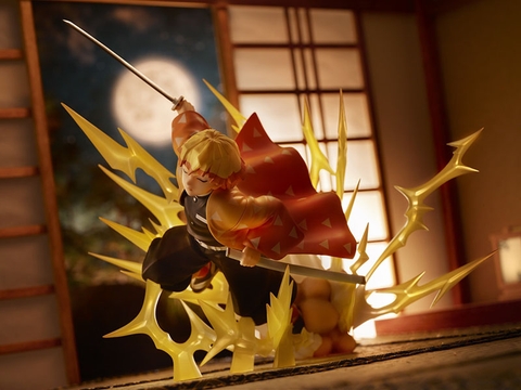 MÔ HÌNH Agatsuma Zenitsu -  Kimetsu no Yaiba - Figuarts ZERO - Thunder Breathing (Bandai Spirits) FIGURE CHÍNH HÃNG