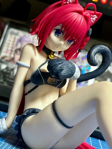MÔ HÌNH Kurosaki Mea - To LOVEru Darkness - Nyaruzu Collection (Bandai Spirits) FIGURE CHÍNH HÃNG