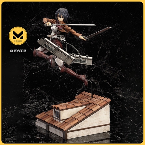 MÔ HÌNH Attack on Titan Mikasa Ackerman 1/8 Complete Figure(Good Smile Company) FIGURE CHÍNH HÃNG