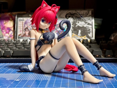 MÔ HÌNH Kurosaki Mea - To LOVEru Darkness - Nyaruzu Collection (Bandai Spirits) FIGURE CHÍNH HÃNG