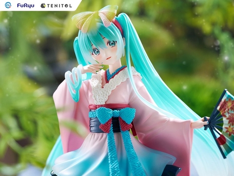 MÔ HÌNH Hatsune Miku - Piapro Characters - Tenitol - Tenitol Neo Tokyo Series - Kimono (FuRyu) FIGURE CHÍNH HÃNG