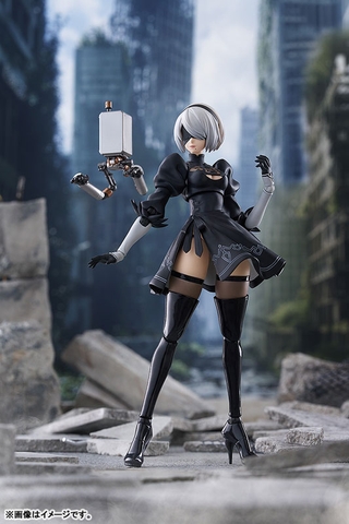 [Pre Order] MÔ HÌNH figma NieR:Automata Ver1.1a 2B (YoRHa No.2 Type B)(Max Factory) FIGURE CHÍNH HÃNG