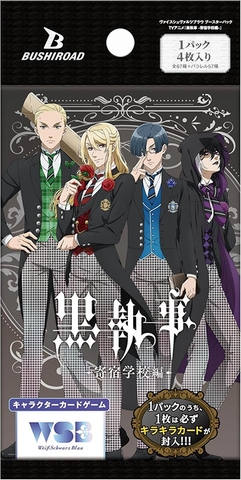 THẺ BÀI Black Butler: Public School Arc Booster Box (Weiss Schwarz Blau) PACK CARD CHÍNH HÃNG