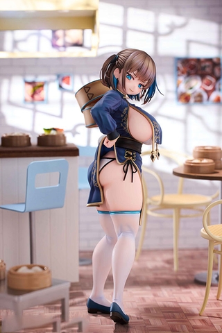 MÔ HÌNH Manjuu Musume Tsumugu Illustrated by Ranfu 1/7 Complete Figure(Hobby sakura) FIGURE CHÍNH HÃNG