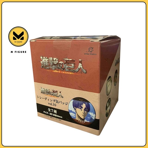 HUY HIỆU Attack on Titan Trading Can Badge vol.10  GOODS CHÍNH HÃNG