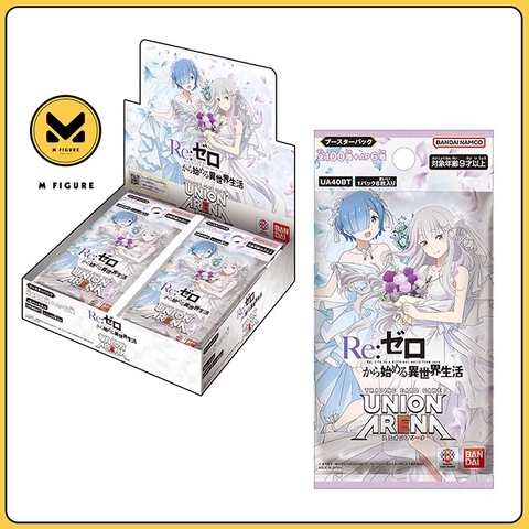 THẺ BÀI Re:Zero kara Hajimeru Isekai Seikatsu - UNION ARENA - Booster Box [UA40BT] (Bandai) PACK CARD CHÍNH HÃNG
