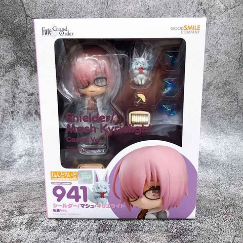 MÔ HÌNH Mash Kyrielight - Fou - Mash Kyrielight - Fate/Grand Order - Nendoroid (#941) - Casual ver., Shielder (Good Smile Company) FIGURE CHÍNH HÃNG