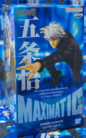 MÔ HÌNH Gojo Satoru - Jujutsu Kaisen - Maximatic - II (Bandai Spirits) FIGURE CHÍNH HÃNG