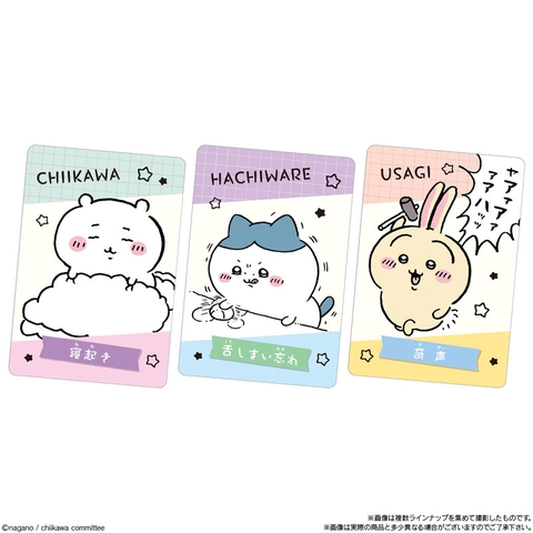 THẺ BÀI Chiikawa Collection 6 - Card Gummy (Bandai) CHÍNH HÃNG