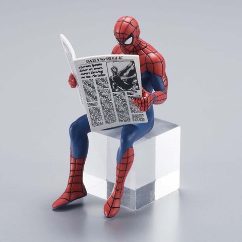 MÔ HÌNH  Spider-Man - SR+ Spider-Man -Spider-Man's Daily Life - Meal (Takara Tomy A.R.T.S) FIGURE CHÍNH HÃNG