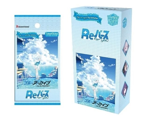 THẺ BÀI Blue Archive The Animation - Rebirth for you - Booster Box PACK CARD CHÍNH HÃNG