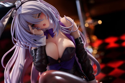 MÔ HÌNH AMAGASA TSUDURI She Laughs Shy...I Feel Ashamed Bunny Style Illustrated by Piromizu 1/7 Complete Figure(Plum) FIGURE CHÍNH HÃNG