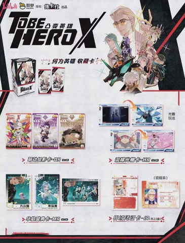 THẺ BÀI To Be Hero X - Card Collection - Trading Card (CardFun) PACK CARD CHÍNH HÃNG
