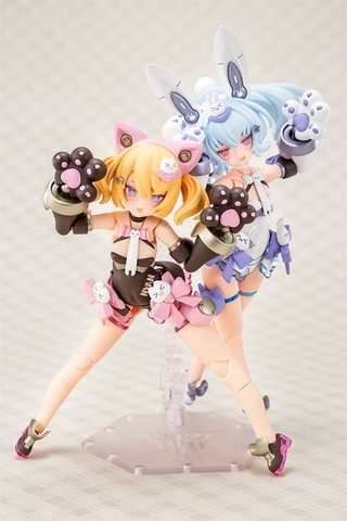 Mô Hình PUNI MOFU Kuro Mao - Megami Device - Original (Kotobukiya) MODEL KIT CHÍNH HÃNG