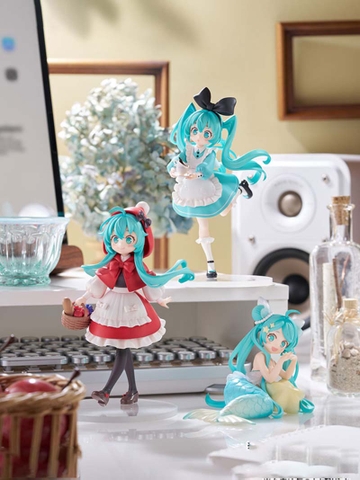 [PRE ORDER] MÔ HÌNH Hatsune Miku - Little Red Riding Hood ver - Desktop Fairy (FuRyu) FIGURE CHÍNH HÃNG