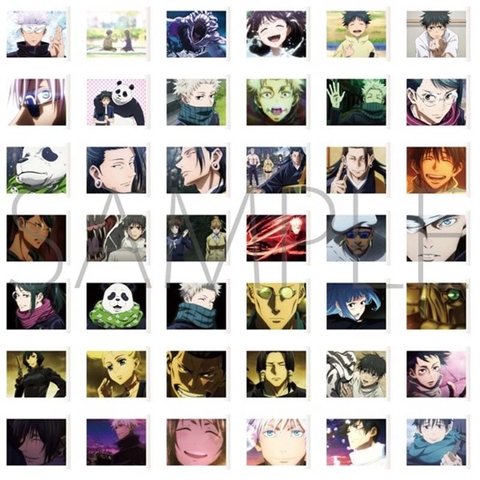 THẺ BÀI Jujutsu Kaisen 0: The Movie -  Cards Pola Collection (MOVIC) PACK CARD CHÍNH HÃNG