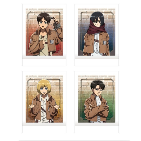 THẺ BÀI Attack on Titan Pashakore - Cards Pola Collection (MOVIC) PACK CARD CHÍNH HÃNG