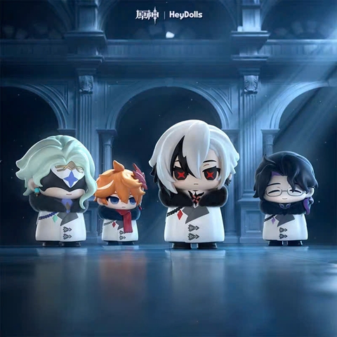 MÔ HÌNH Blind Box Fatui Harbingers Series Chibi Figure - Genshin Impact (MiHoYo & Hey! Dolls) FIGURE CHÍNH HÃNG
