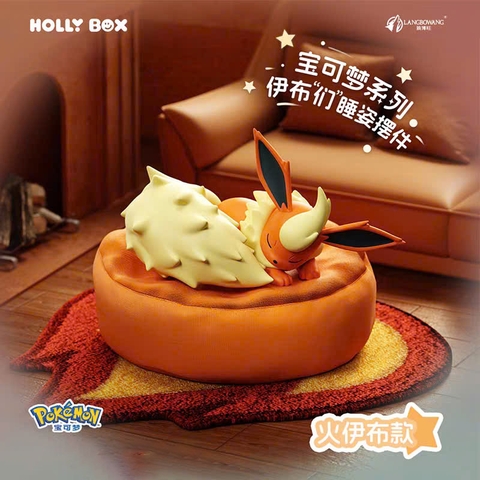 MÔ HÌNH Blind Box Pokemon - Sleeping Eevolution (Holly Box) FIGURE CHÍNH HÃNG