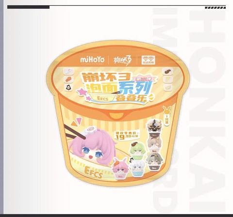 MÔ HÌNH Blind Box Honkai Impact 3rd - Cup Noodles Vol. 1 Mini Figure (MiHoYo) FIGURE CHÍNH HÃNG