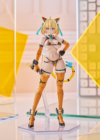 MÔ HÌNH Sophia F. Shirring - Tiger Armor Ver - Plamax (BP-02) - Bunny Suit Planning (Max Factory) MODEL KIT CHÍNH HÃNG