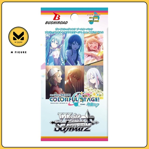 THẺ BÀI Project SEKAI COLORFUL STAGE! feat. Hatsune Miku Vol.2 - Weiss Schwarz - Booster Box (Bushiroad) PACK CARD CHÍNH HÃNG