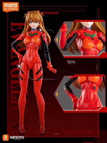 MÔ HÌNH Souryuu Asuka Langley - Plug Suit - Evangelion Shin Gekijouban- Fantastics Series (Blokees) MODEL KIT CHÍNH HÃNG