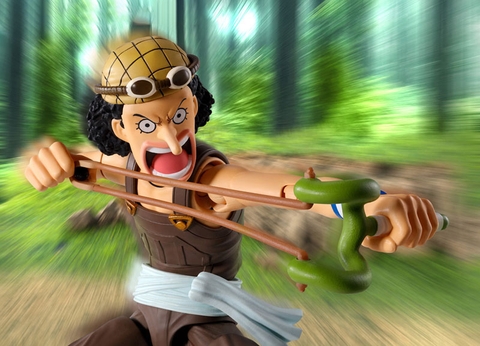 Mô Hình Usopp - Romance Dawn - One Piece - S.H.Figuarts (Bandai Spirits) FIGURE CHÍNH HÃNG