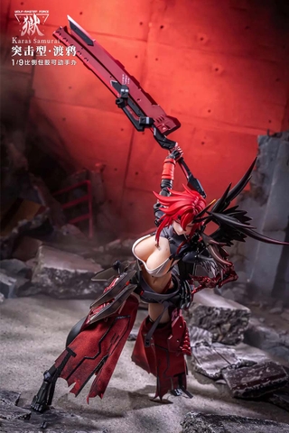 MÔ HÌNH Wolf-Mastiff Force Karas Samurai - 1/9 Action Figure (AniMester) FIGURE CHÍNH HÃNG